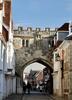 Entry and exit gate to the Cathedral Close