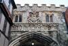 Entry and exit gate to the Cathedral Close