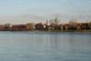 The opposite bank of the River Rhine, Bonn