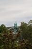 Statue and Hohenzollern Bridge