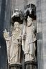 Statues at the Kölner Dom