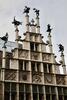 Roof top figures in Ghent