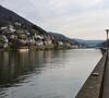 River Neckar, downstream from Heidelberg Bridge