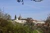 View of Prague Castle from Petřín Hill