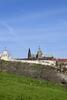 View of Prague Castle from Petřín Hill