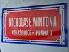 Street plate for the Nicholase Wintona Street