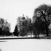 Snow in Třeboradice, Prague