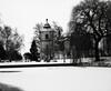 Snow in Třeboradice, Prague